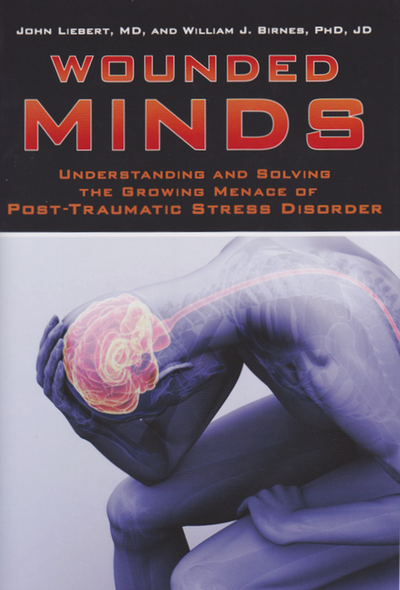 Cover of Wounded Minds. Cover of Wounded Minds.