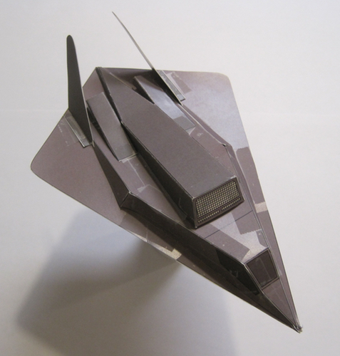 Here's a photo of the finished model.