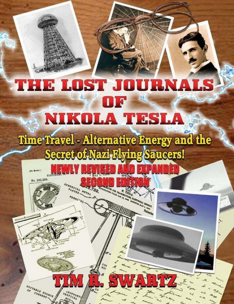 Cover of the Lost Journals of Nikola Tesla. Cover of the Lost Journals of Nikola Tesla.