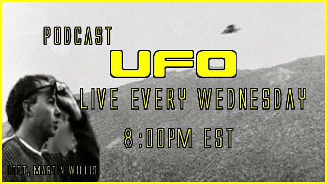 A photo from Martin Willis's Podcast UFO. A photo from Martin Willis's Podcast UFO.