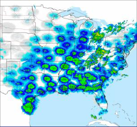 NOAA Map. NOAA Map.